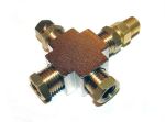 Kopplingsblock fr 1/8" eller 1/4"-givare