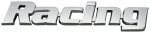 Emblem "RACING"