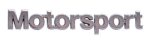 Emblem "MOTORSPORT"