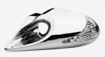 Sidospeglar K6 Manuell [krom] med blinkers