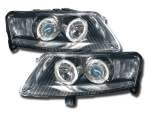 Angel Eyes Audi A6 04- Krom