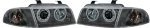 A4 B5 95-99 Angel Eyes Svart