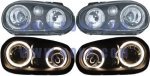 Golf IV Dubbel Angel Eyes Svart