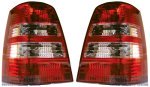 Golf III Variant Baklampor Clear Red