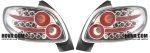 206 Baklampor Krom LED