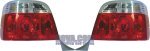 BMW E36 Touring Baklampor Clear Red