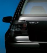 Golf IV Baklampor Svart