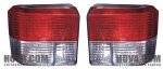 T4 Baklampor red/clear 90-02