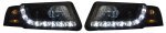 Passat 97-01 3B Devil Eyes Svart