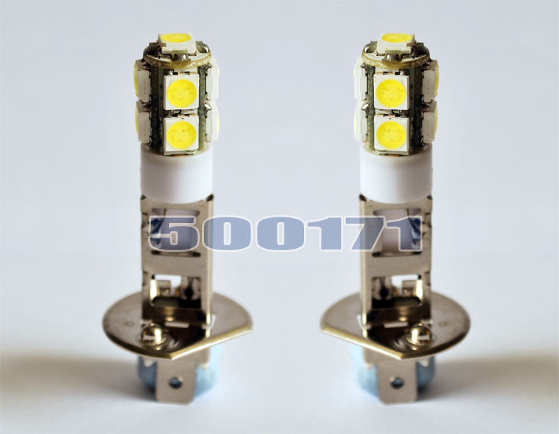 H1 LED diod lampa 6000K