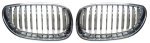 BMW E60 04- Grill Krom Vers.2