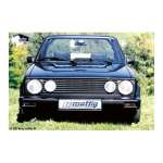 VW Golf 1 Emblemls Grill