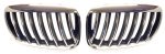 BMW X5 04-06 Grill Krom