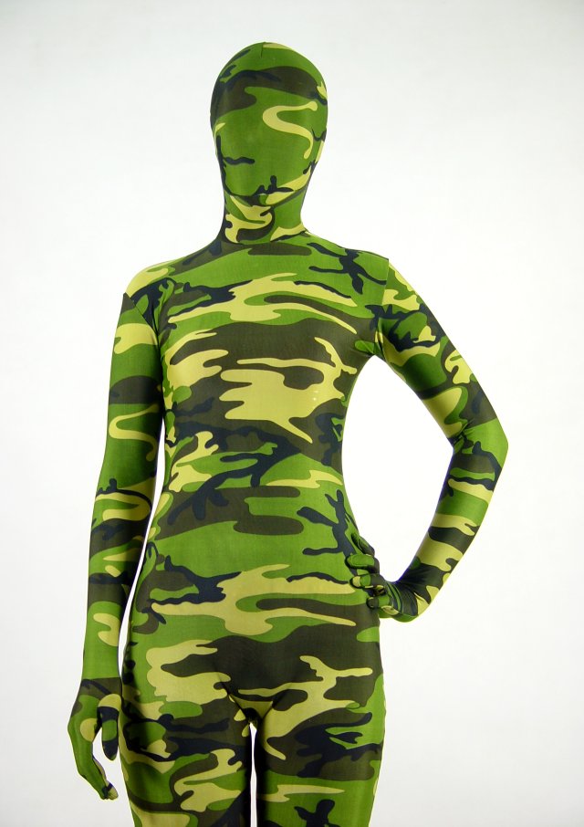 Maskeraddrkt Camo 2