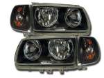 Klarglas VW Polo 6N 95-98 Svart
