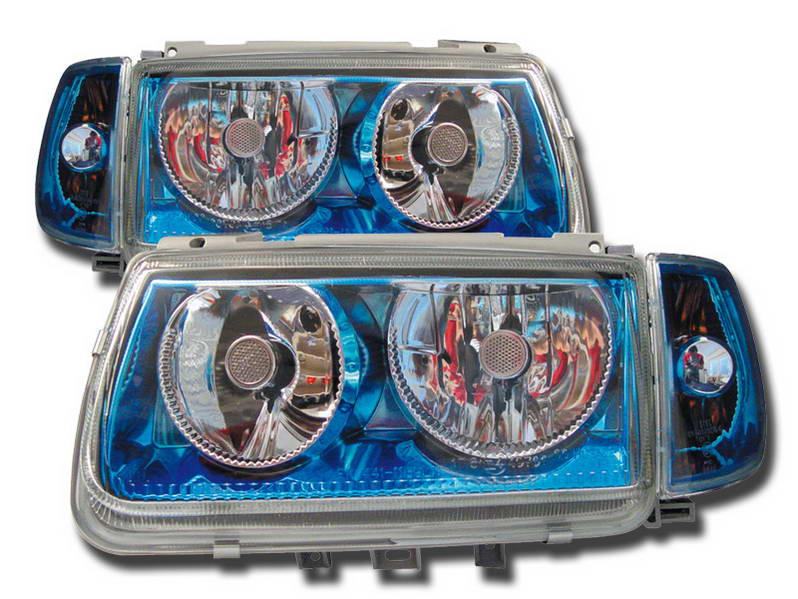 Klarglas VW Polo 6N 95-98 Bl/Krom