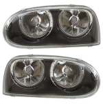 Klarglas VW Golf 3 91-97 Svart