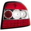 Baklyktor Audi A3 03+ [röd / crystal / led]