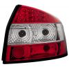 Baklyktor Audi A3 03+ [röd / crystal / led] v2
