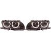 E46 4drs Angel Eyes Svart