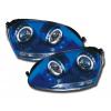 Angel Eyes Golf V, Jetta 05- Bl/Krom