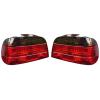 Baklampor E38 Smoke/red Briljant Facelift