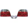 BMW E36 Touring Baklampor Clear Red