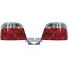 BMW E36 Touring Baklampor Clear Red