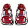 Baklampa Mini Cooper Krom