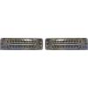 Golf I/II Blinkers LED Krom