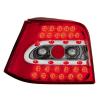 BAKLAMPOR-LED VW GOLF IV RÖD/CRYSTAL