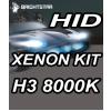 Xenon Kit H3 8000K