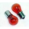 Orangea gl�dlampor BA15 21w. (Pris per styck.)