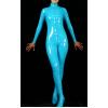 Maskeraddrkt Lycra/metallic/PVC